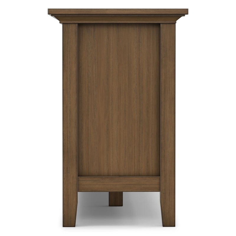 Redmond - TV Media Stand - Rustic Natural Aged Brown