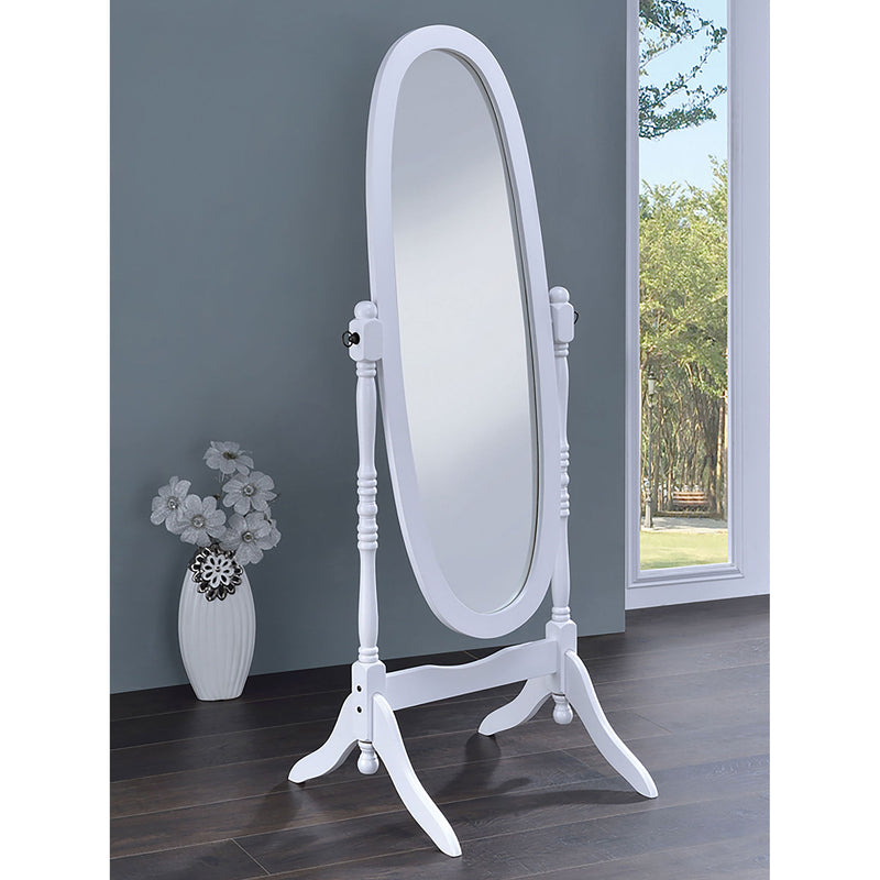 Dunne - Cheval Mirror With Oval Frame