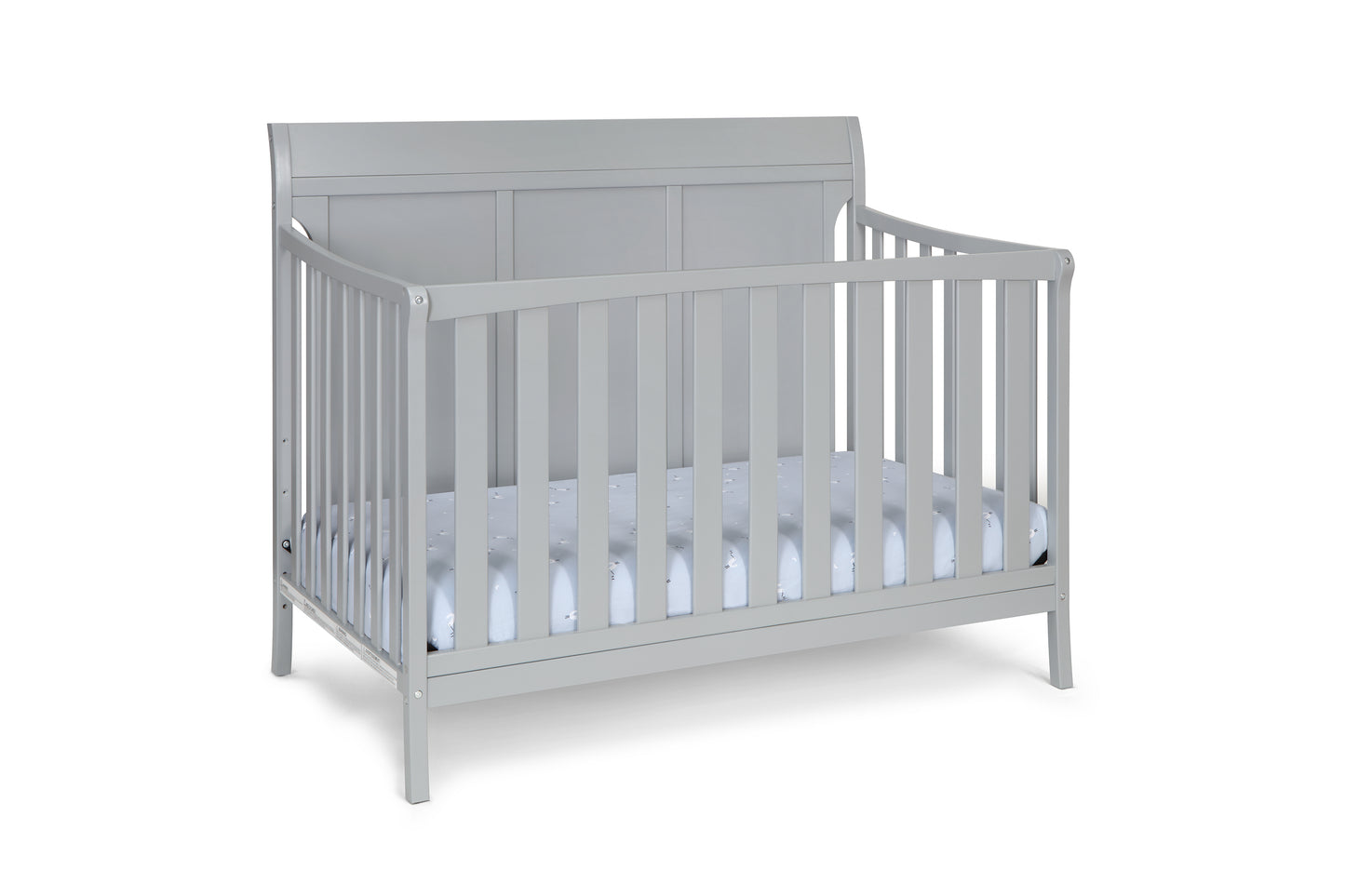 Shailee 4-in-1 Convertible Crib Gray