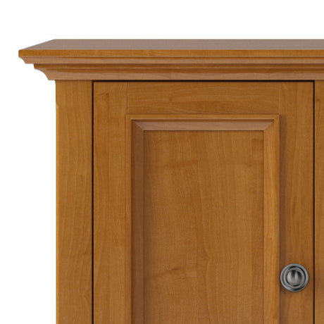 Amherst - Wide TV Media Stand - Light Golden Brown