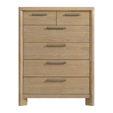 6 Drawer Chest - Tan