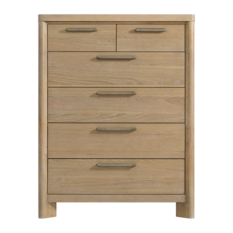 6 Drawer Chest - Tan