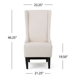 Alight - Upholstered Dining Chair With High Back And Birch Wood Legs (Set of 2)