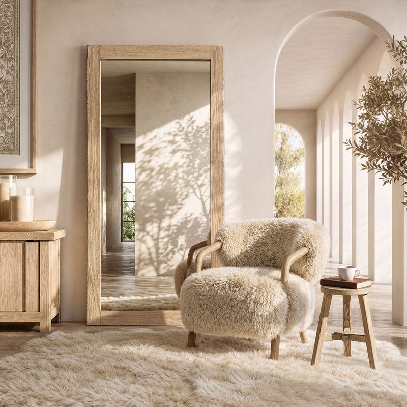 Linden - Round Stool - Light Brown