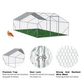 Outdoor Chicken Coop Metal Big Space