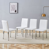 Simple And Versatile Dining Chairs With Metal Legs