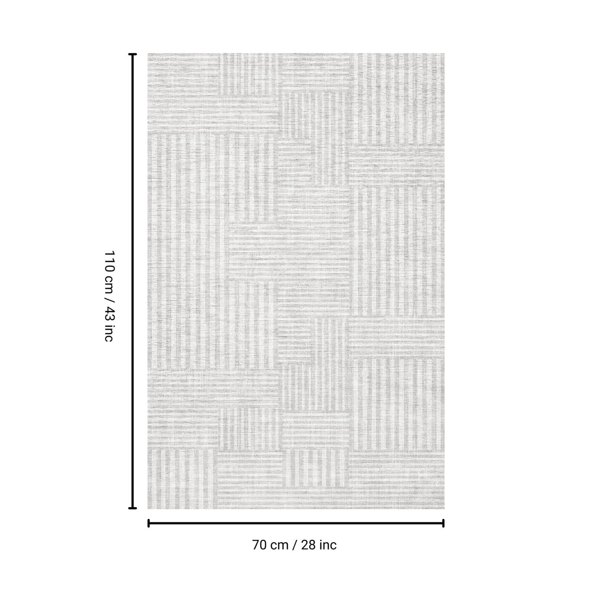 Macau - Non - Slip Accent Rug, Modern Design