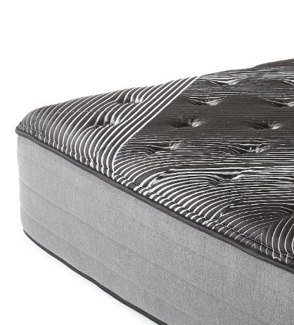 Pure Ice - 14" Queen Plush Quilted Mattress - Black