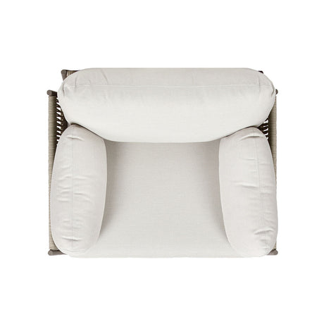 Jasper - Upholstered Patio Deep Seating Armchair - Wheat Beige