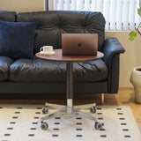 Movable, Adjustable, 360 Swivel Table With Star Base