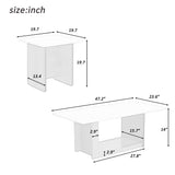 Modern TV Stand And Coffee Table (Set of 2)