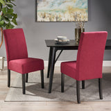 Pertica - Dining Upholstered Armless Chairs (Set of 2)
