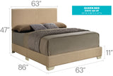 Elegant Platform Bed For Relaxed Spaces