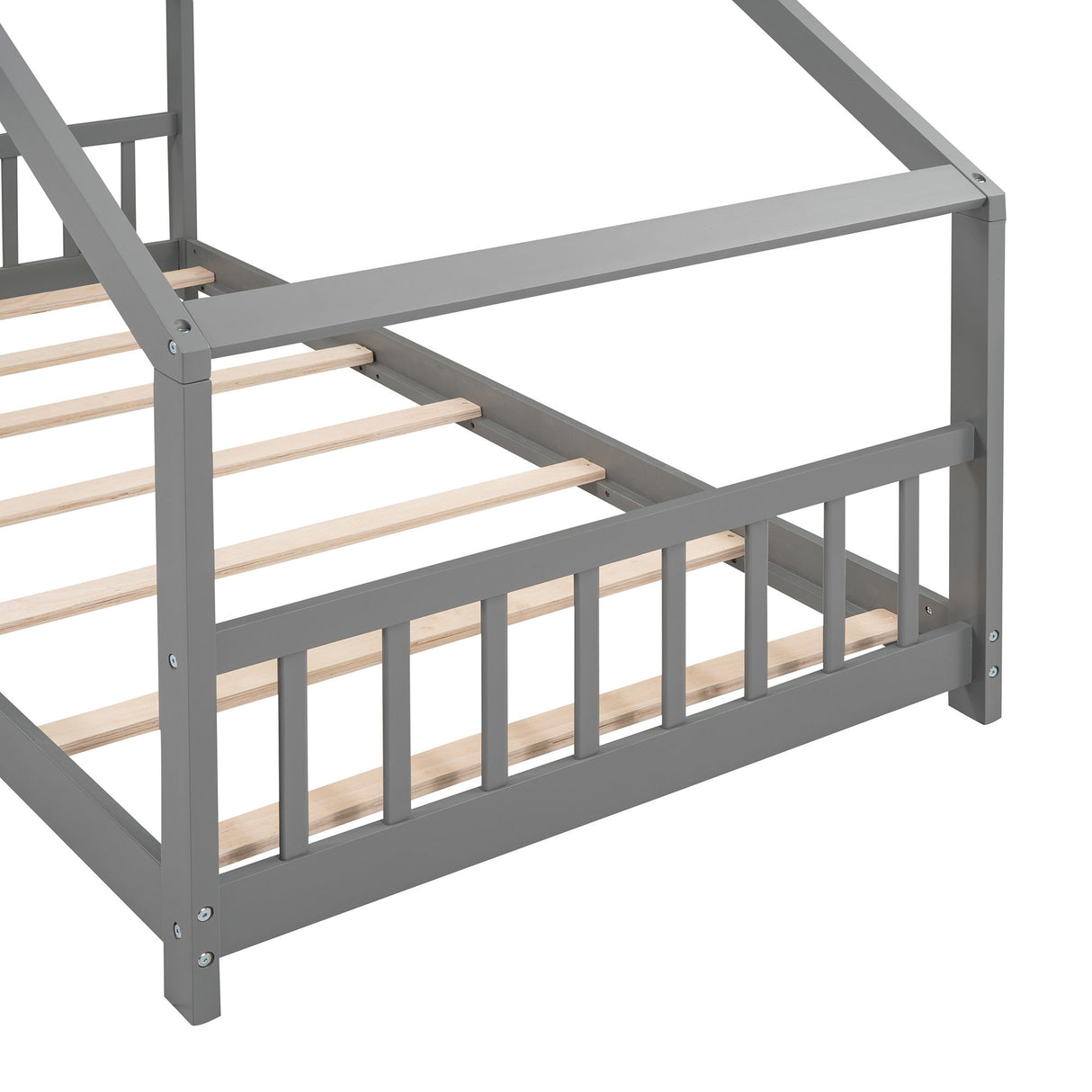 Wooden Playhouse Bed