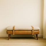 Buffalo - Hide Leather Bench