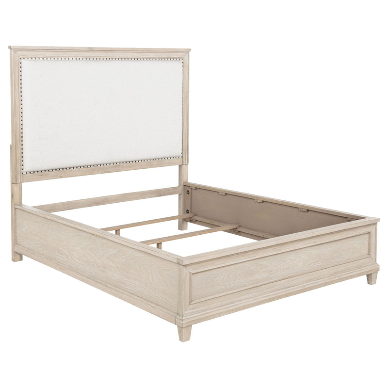 Wedner - Queen Panel Bed - Oak