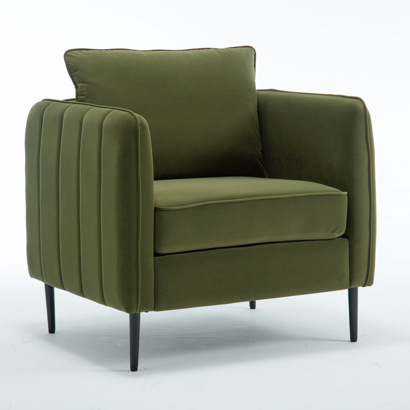 Accent Chair With Pillow For Living Room