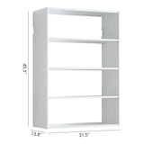 Devi - Wall Mounted Wood Closet System With Modular Design And Ample Storage