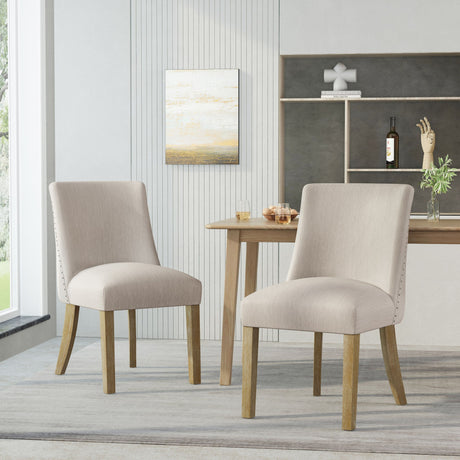 Classic Fabric Dining Chair