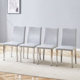 Simple And Versatile Dining Chairs With Metal Legs