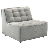 Selen - Corner Sectional Sofa - Light Gray