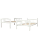 Solid Construction Bunk Bed With Ladder