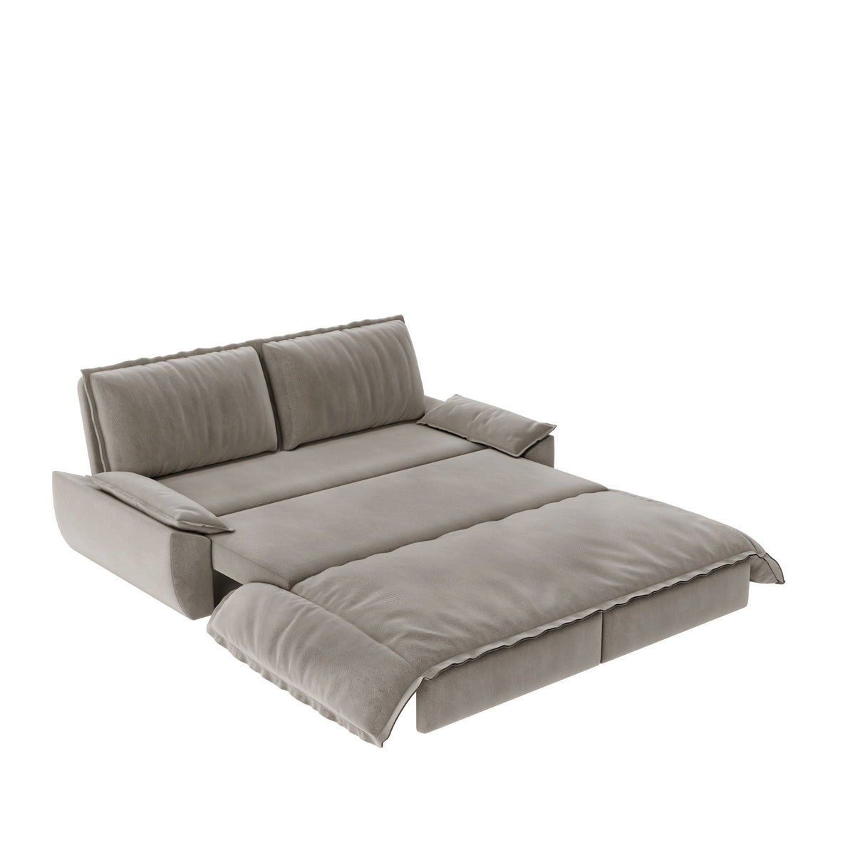 Pull Out Sleeper Sofa Bed, 3 In 1 Multi Functional