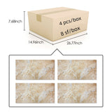 Textured Finished, 3D Tiles For Wall Decoration (Set of 4)