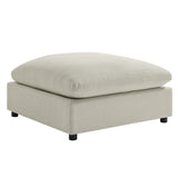 Cassandra - Square Ottoman - Beige