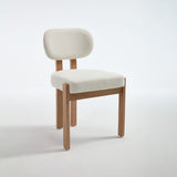 Dining Chairs With Ergonomic Backrest And Adjustable Feet (Set of 2)