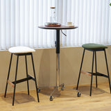 Movable, Adjustable 360 Swivel, Counter Bar Height Table