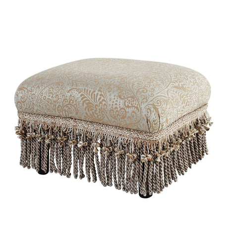 Fiona - Handcrafted Accent Footstool Ottoman
