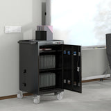 Mobile Charging Cart For Tablets Laptops 35, Device Capacity Matt Metal