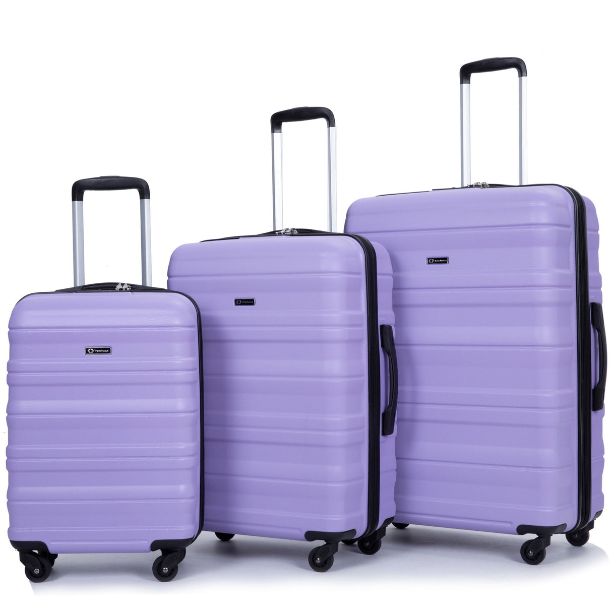 Expandable 3 Piece Luggage Sets Lightweight & Durable Suitcase, Spinner Wheels, Tsa Lock