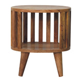 Ariella - Single Shelf Nightstand - Oak
