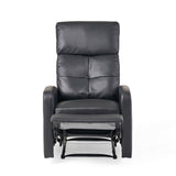 Wide Manual Standard Recliner - Black