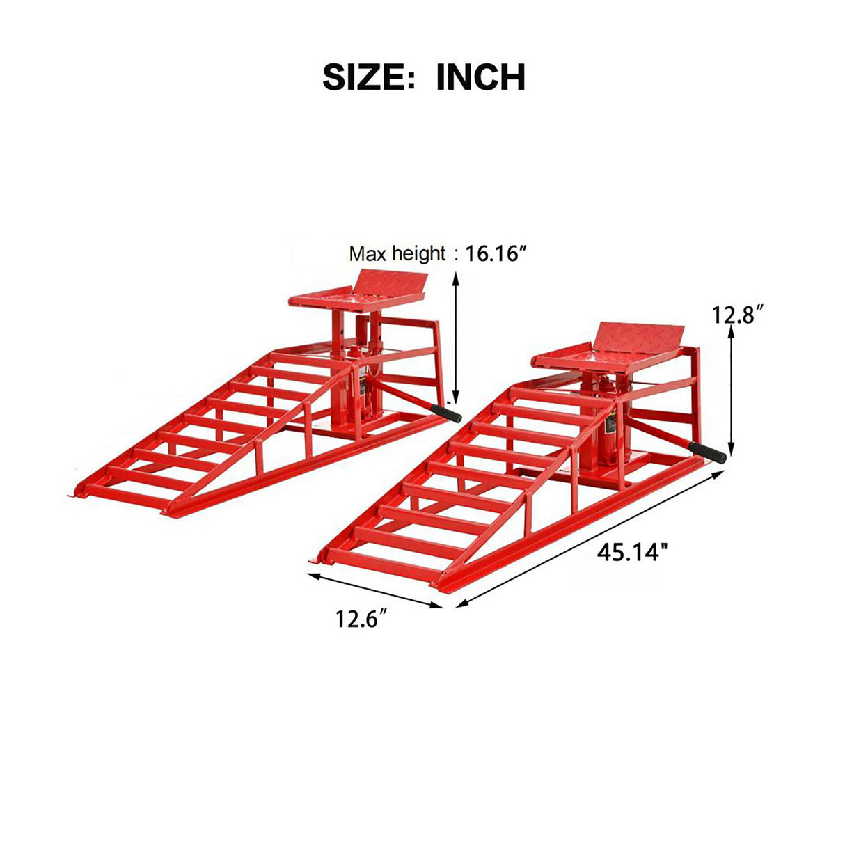Suxidi - 5 Ton Auto Car Truck Service Ramps Lifts, Hydraulic Automotive Lift