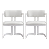 Upholstered Dining Armchairs (Set of 2)