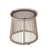 Moonstone - Side Table - Light Brown