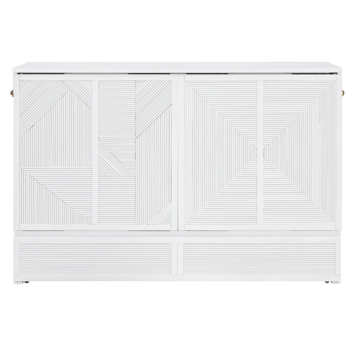 Murphy Bed With Large Drawer, USB Ports And Outlets