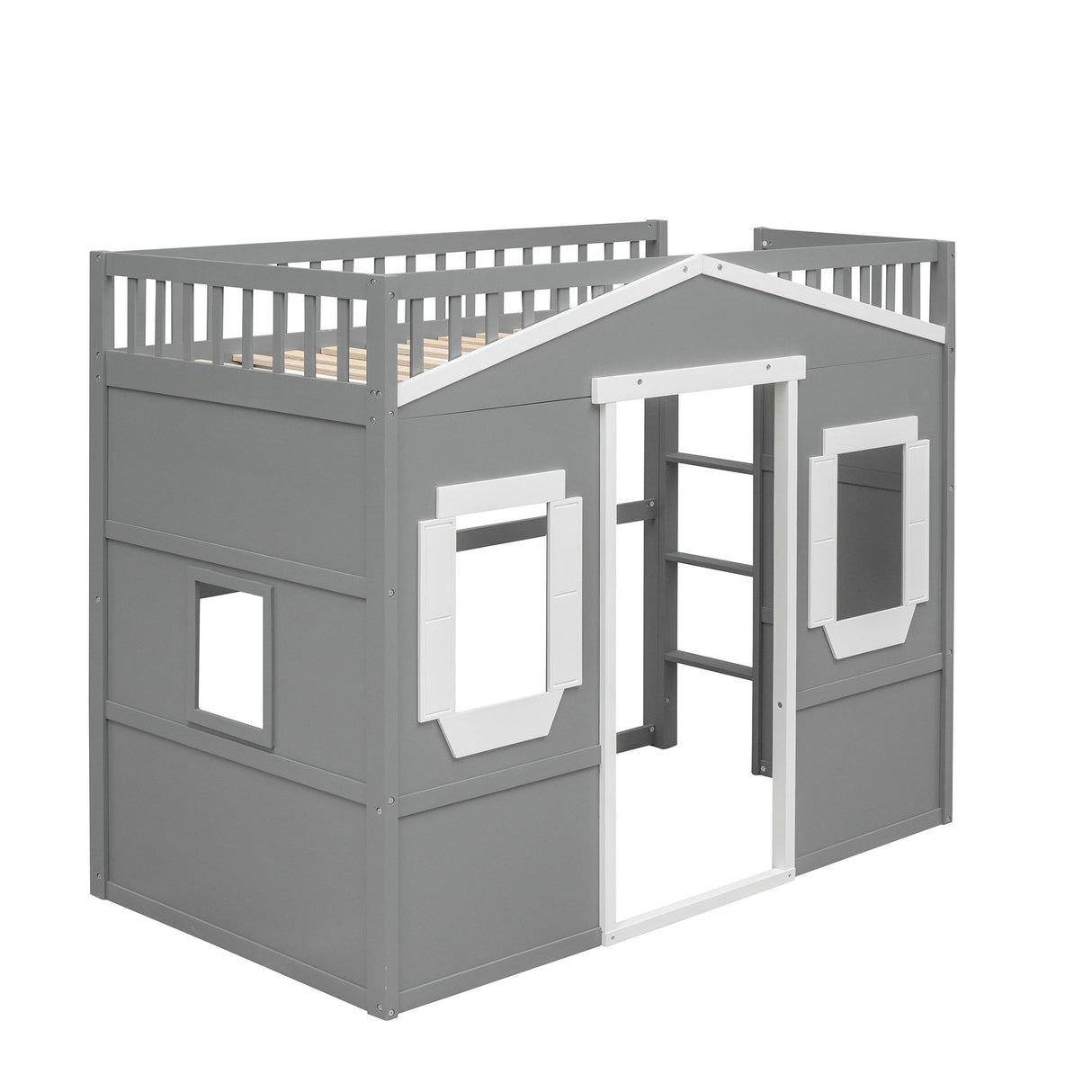 Elegant House Loft Bed With Ladder