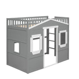 Elegant House Loft Bed With Ladder