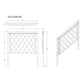 Adalid - Contemporary Bed With LED Lights