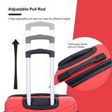Luggage 4 Piece Lightweight Suitcase With Rotating Wheels With Tsa Lock,