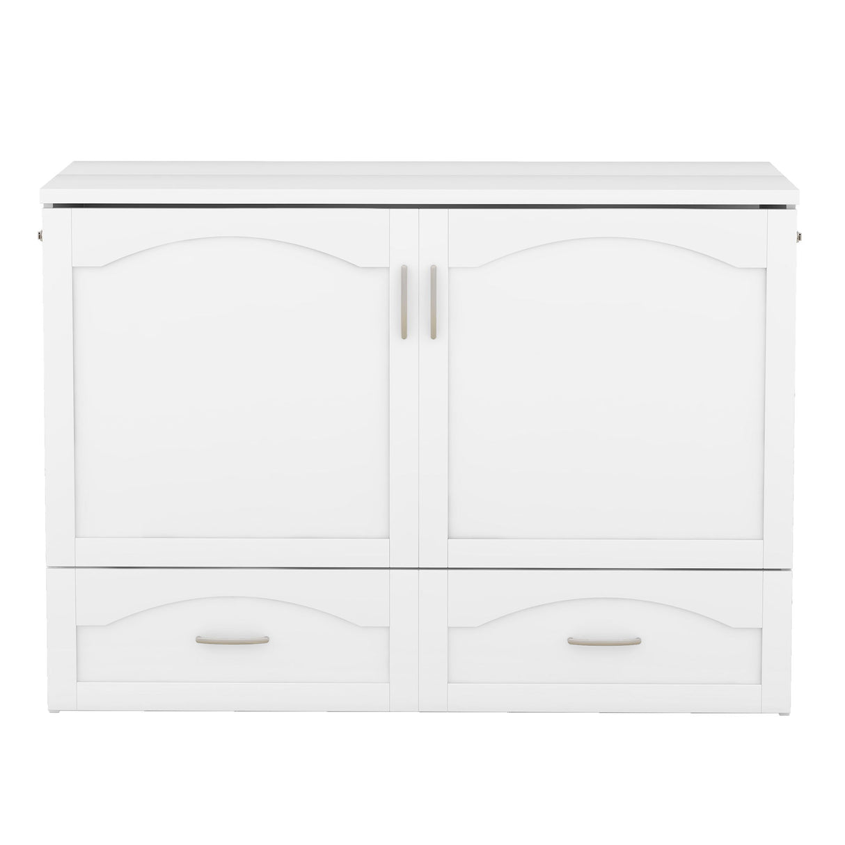 Murphy Wall Bed With Drawer And A Set Of Sockets & USB Ports, Pulley Structure Design