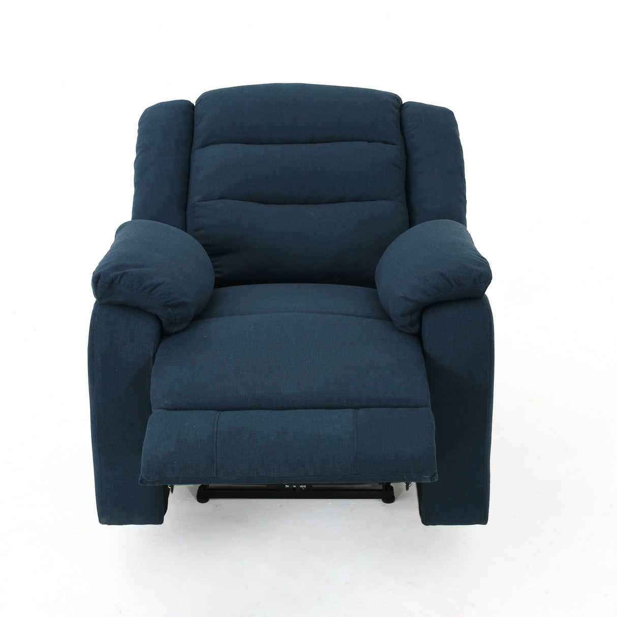 Wide Power Standard Recliner - Navy Blue