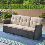 St Marta - 3 Seater - Dark Brown