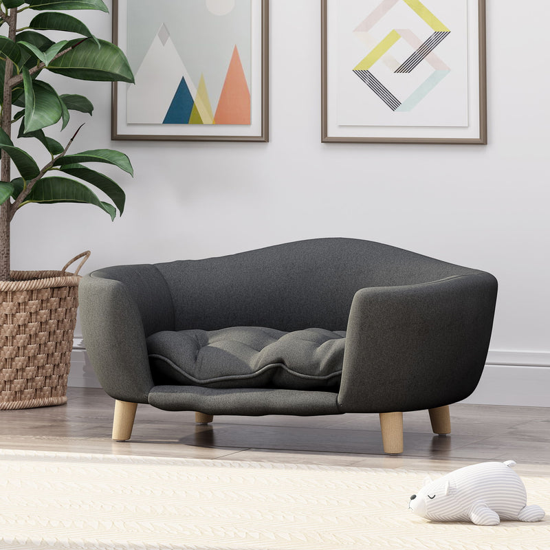 Elevated - Dog Bed Frame For Small Dog, Pet Couch Bed With Legs And Supportive Foam, Easy Assembly