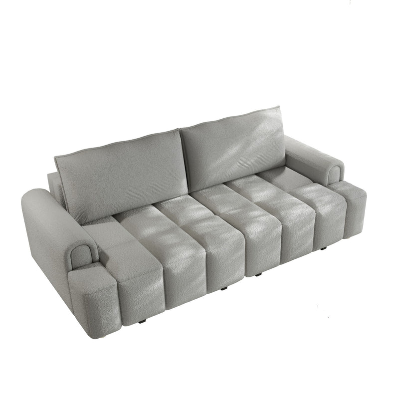 4 Seater Modern Couch With Seats Storage