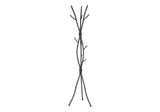 Coat Rack, Hall Tree, Free Standing, 11 Hooks, Entryway, Contemporary & Modern